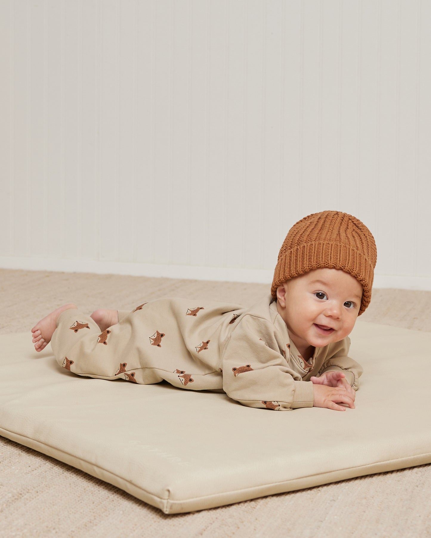 Relaxed Fleece Jumpsuit | Foxes