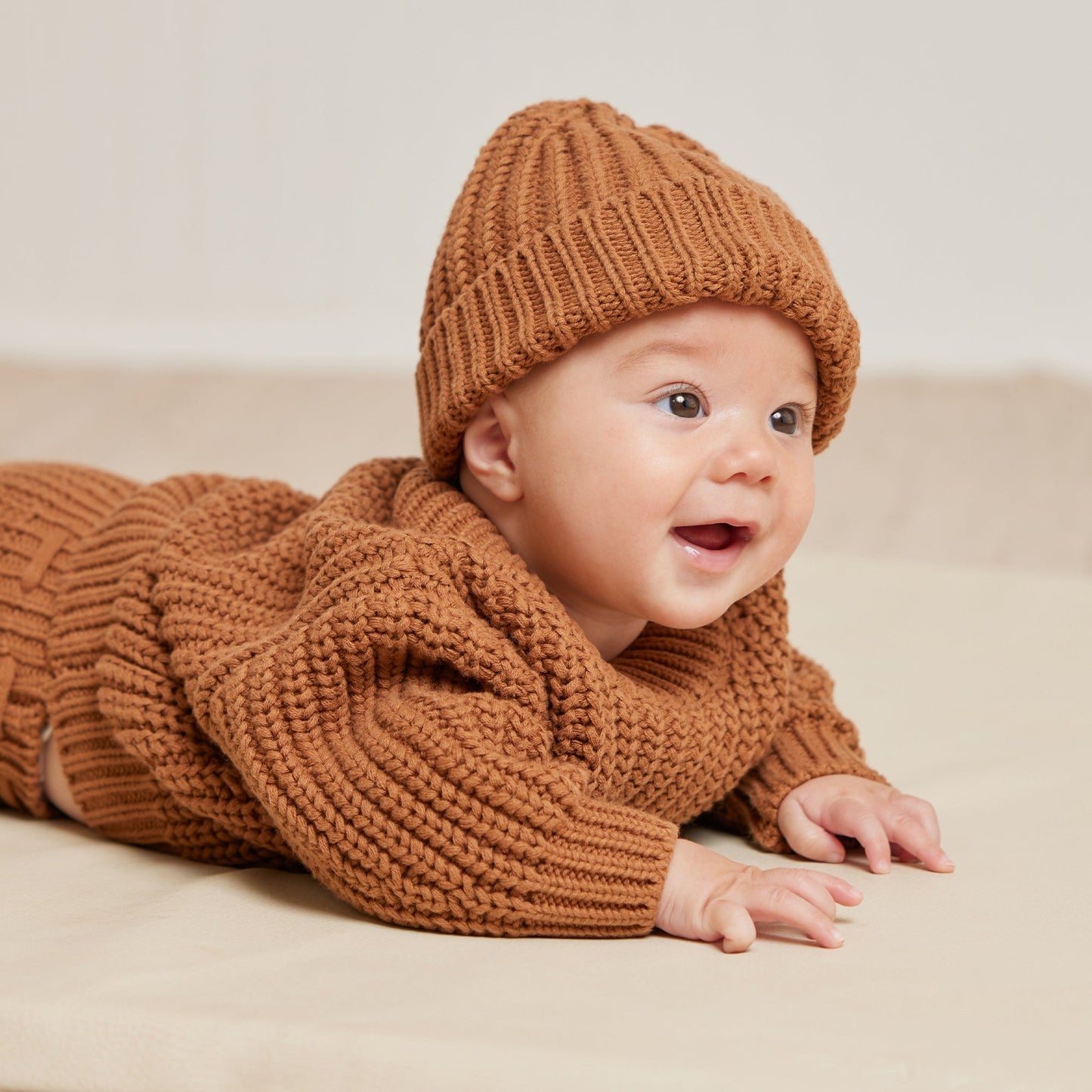 Chunky Knit Sweater | Cinnamon