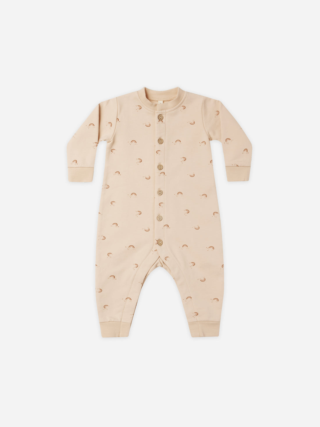 Organic Fleece Jumpsuit | Rainbow