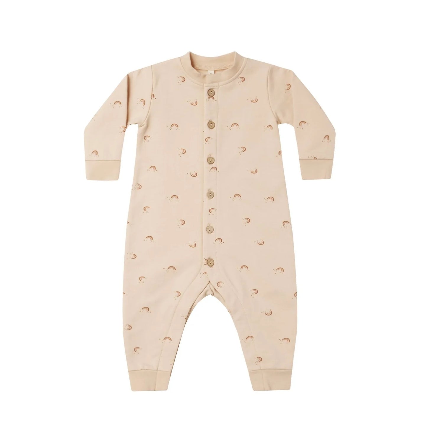 Organic Fleece Jumpsuit | Rainbow