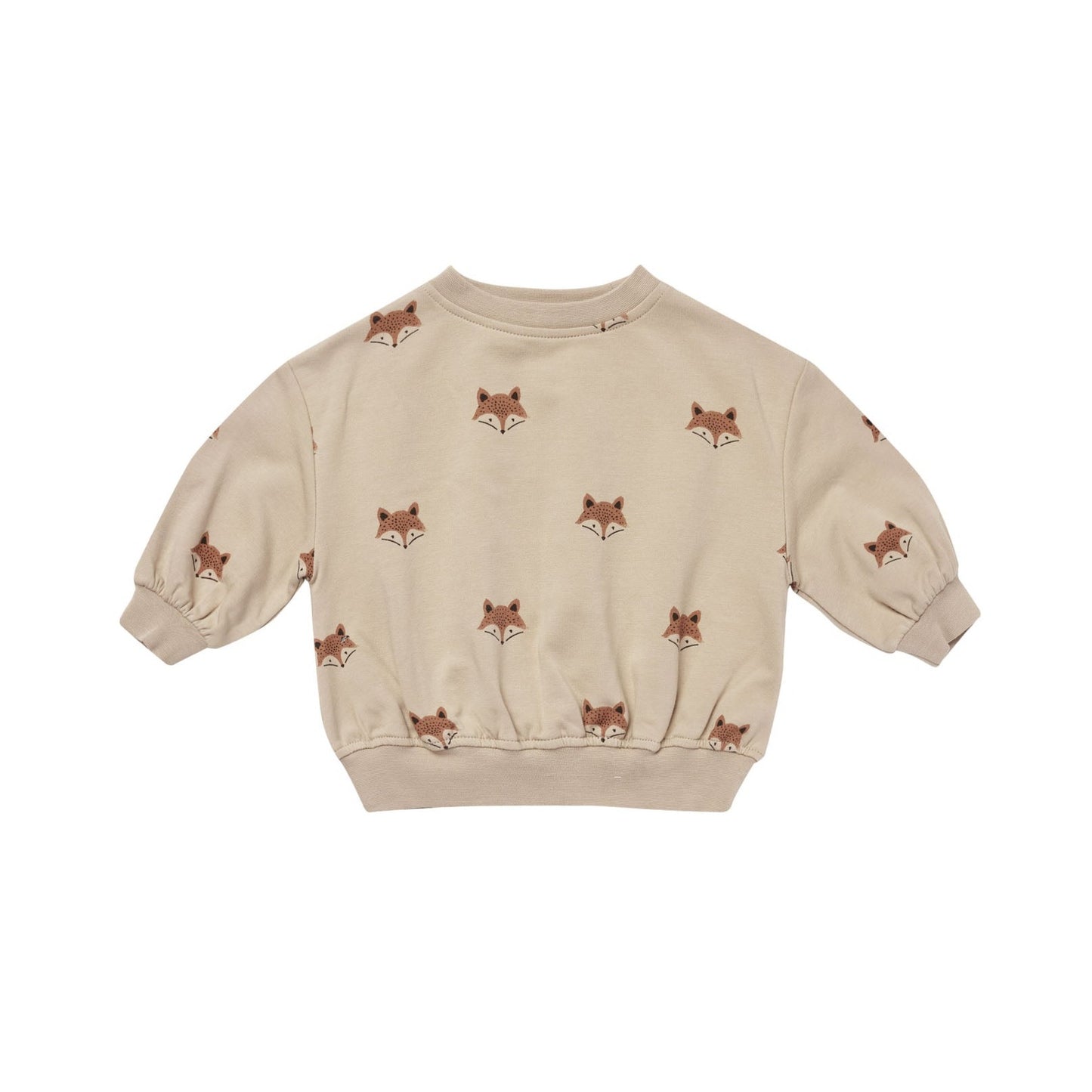 Relaxed Fleece Sweatshirt | Foxes