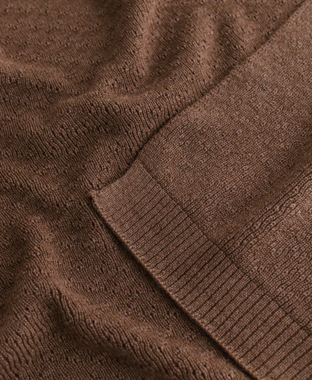 Merinowool Blanket 'Dora' | Mocha