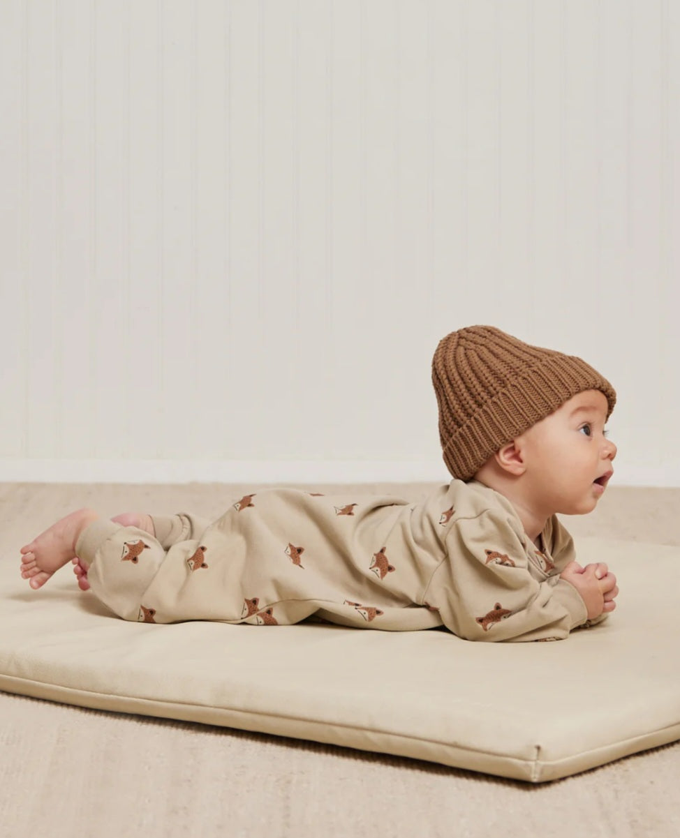 Relaxed Fleece Jumpsuit | Foxes