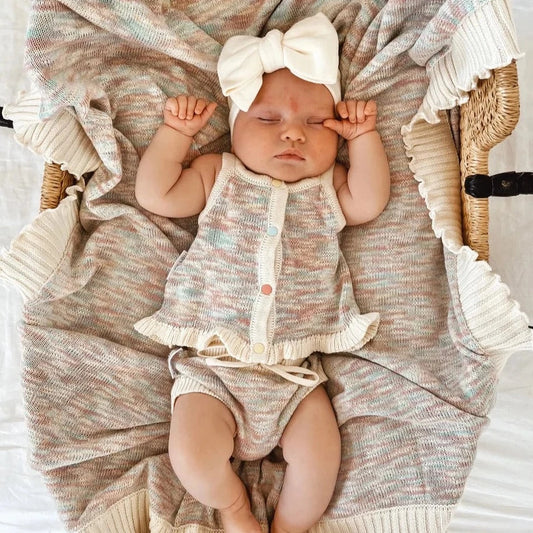 Knit Singlet | Sprinkle 6-12m (68/74)