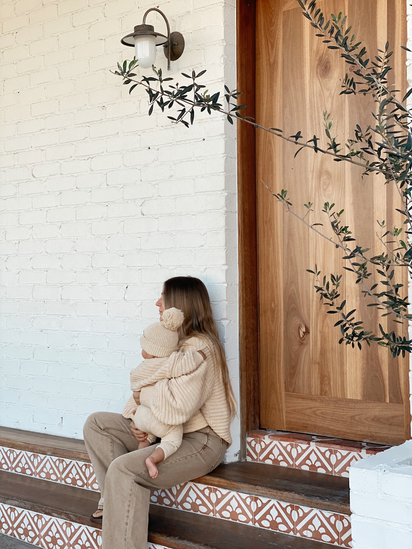 Knit sweater | 'Textured Honey'