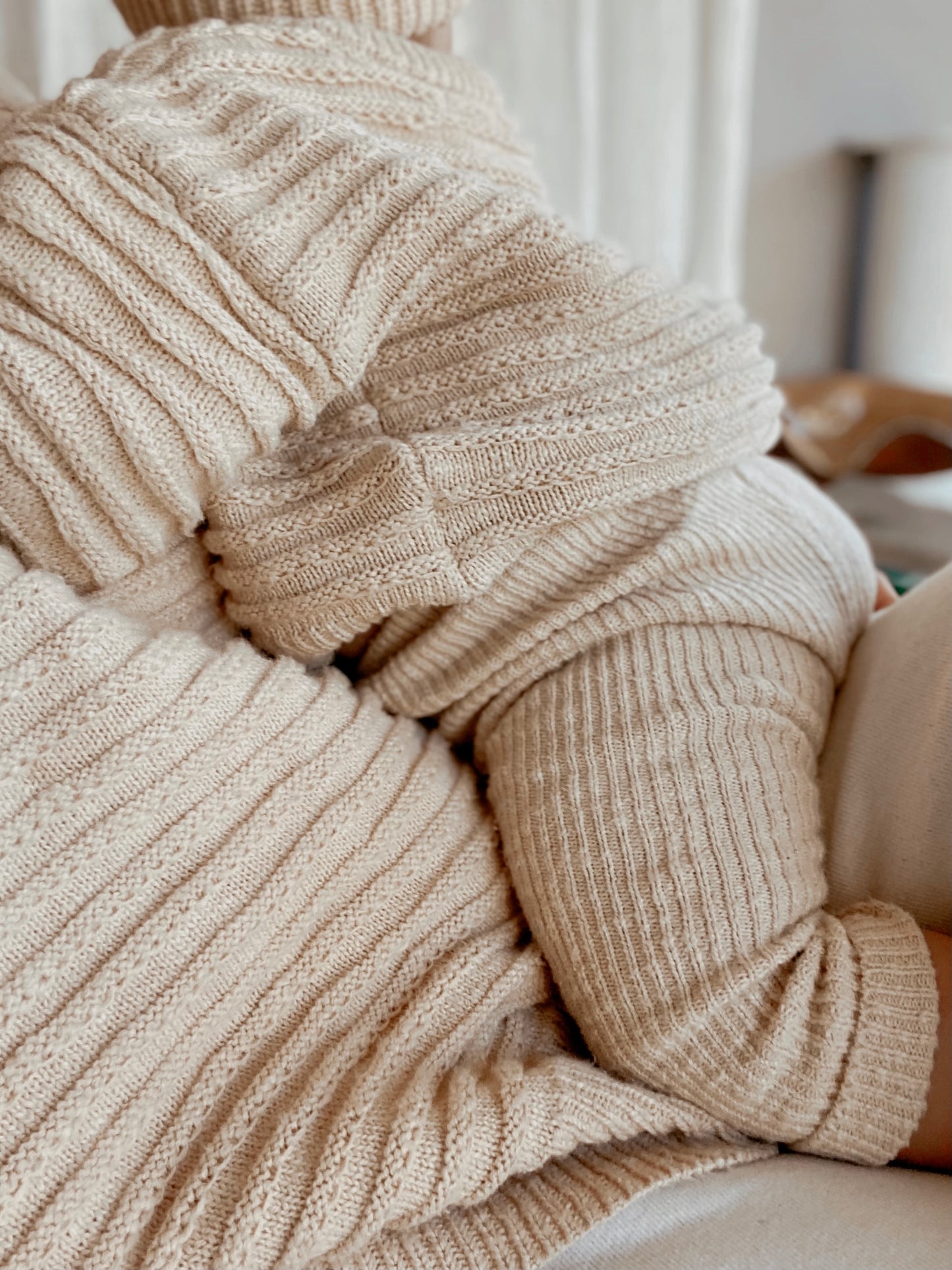 Knit Leggings | 'Wheat'