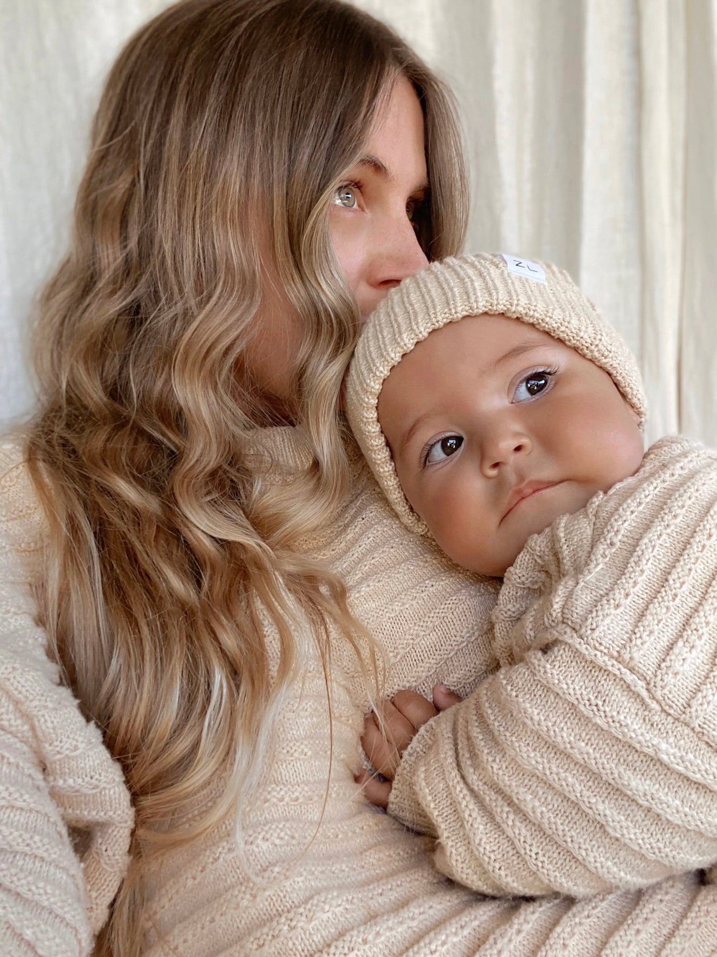 Knit sweater | 'Textured Honey'