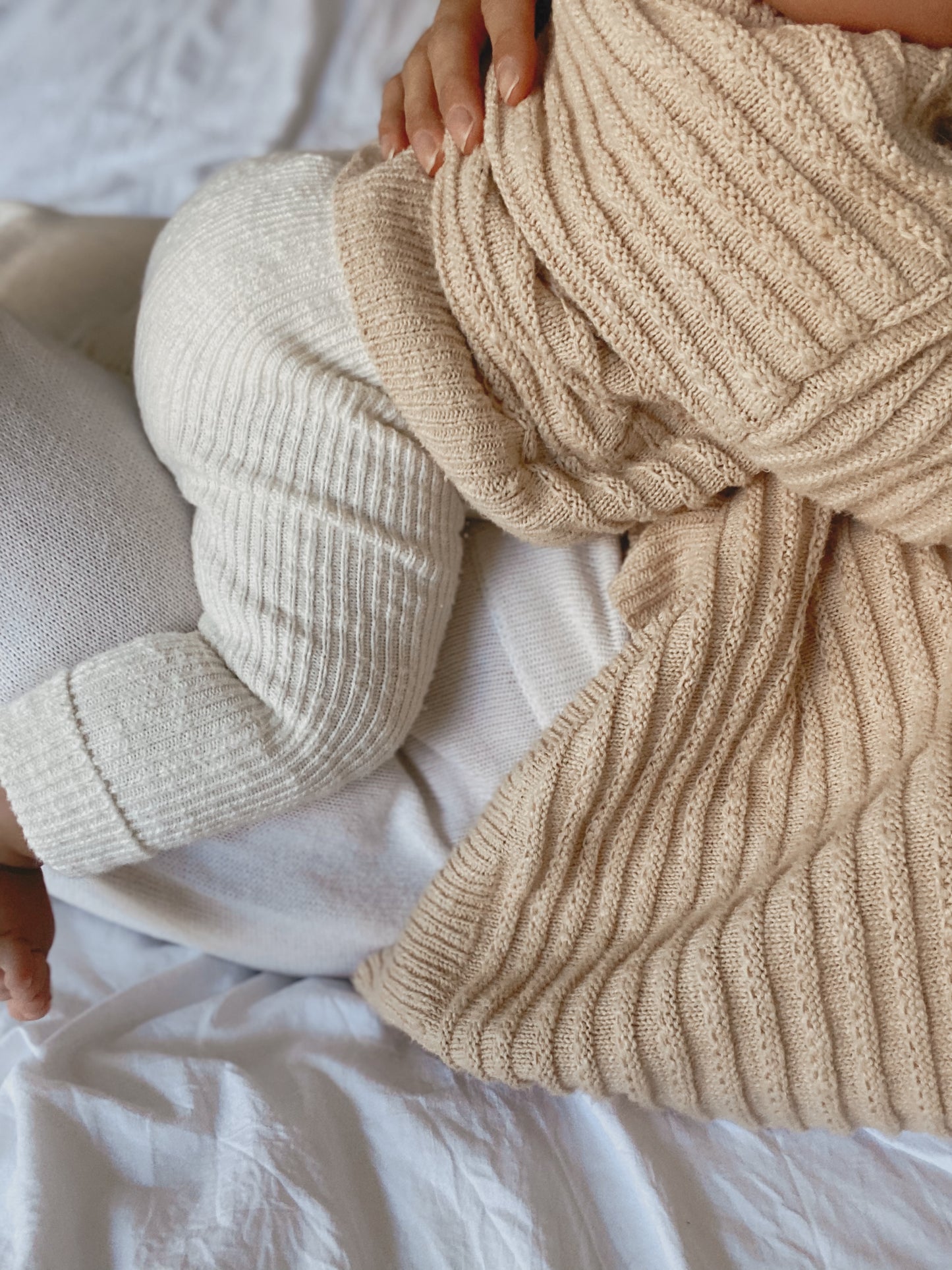 Knit sweater | 'Textured Honey'