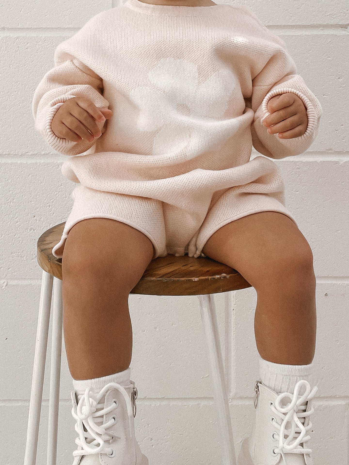 Long Sleeve Playsuit | 'Primrose'