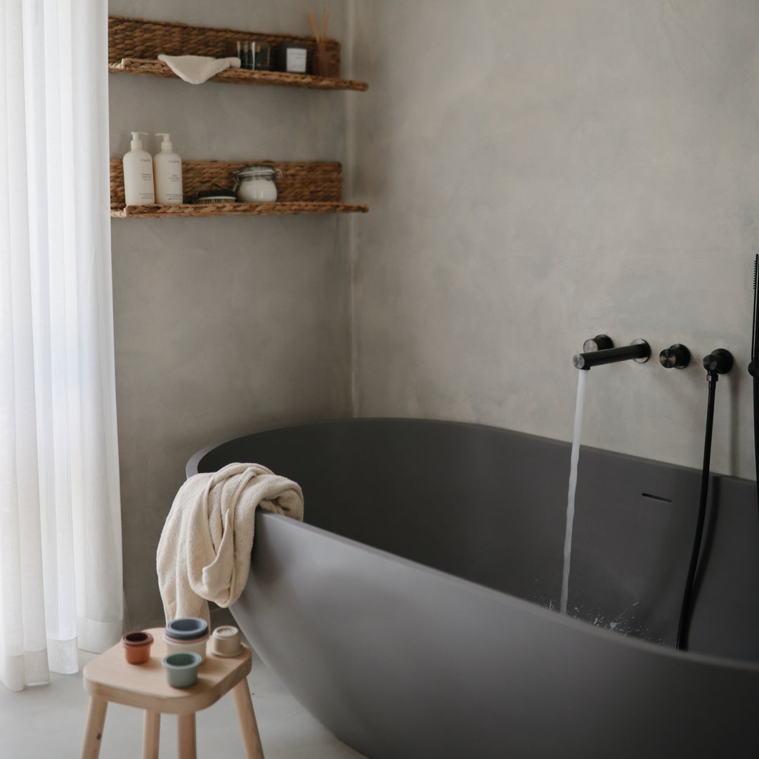 Organic Hooded Towel | Fog