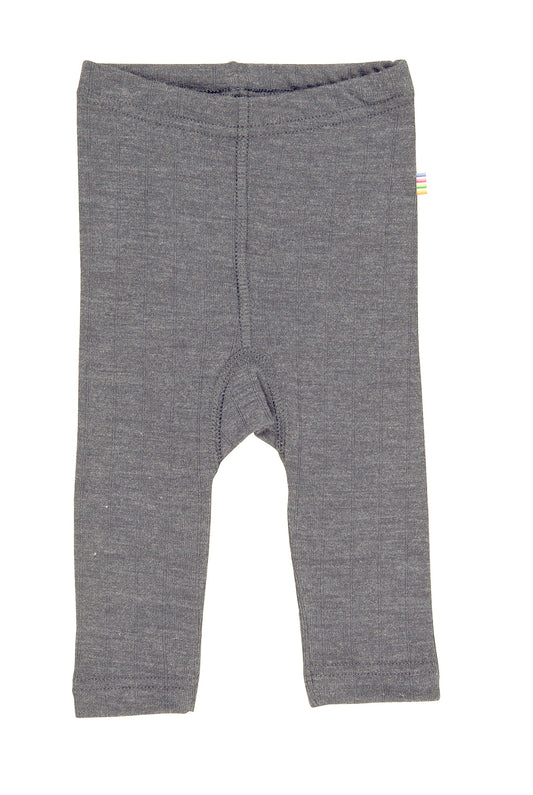 Leggings aus Merinowolle von Joha in Grey Melange