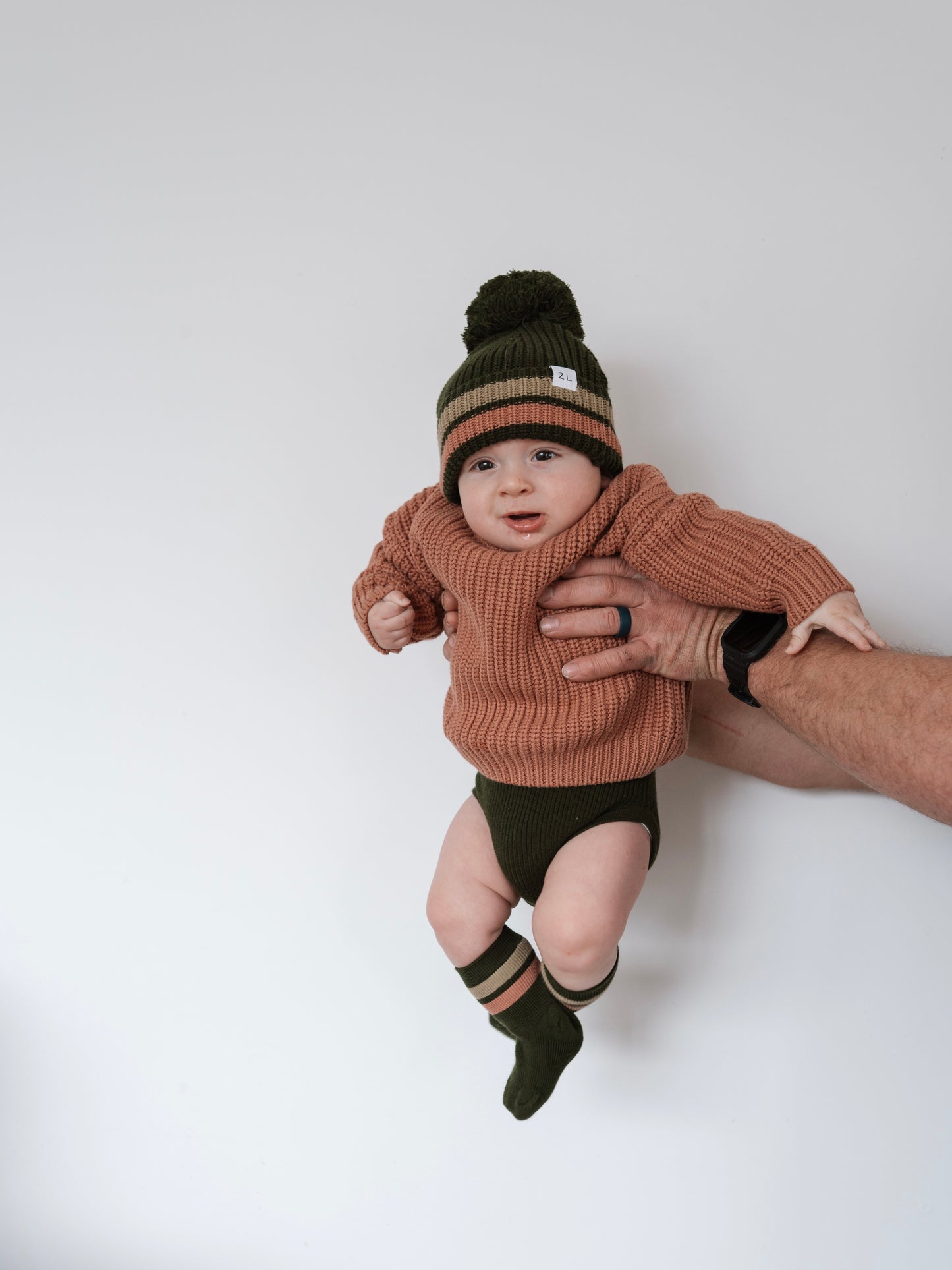 Chunky Knit Sweater | Terracotta