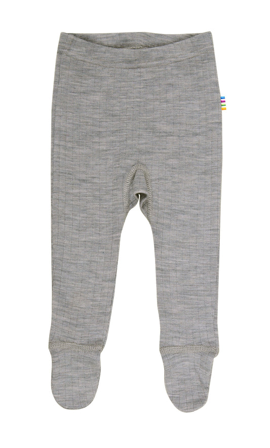 Merinowolle Leggings | Grey Melange