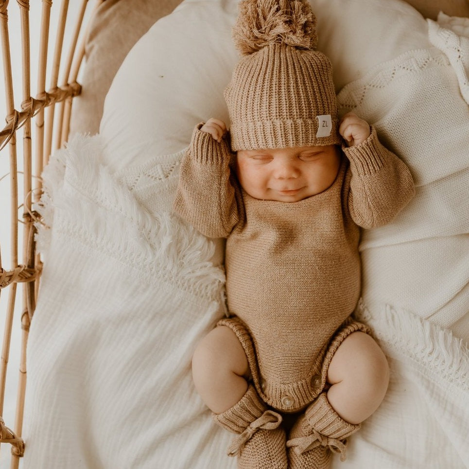 HEIRLOOM ROMPER "FAWN"