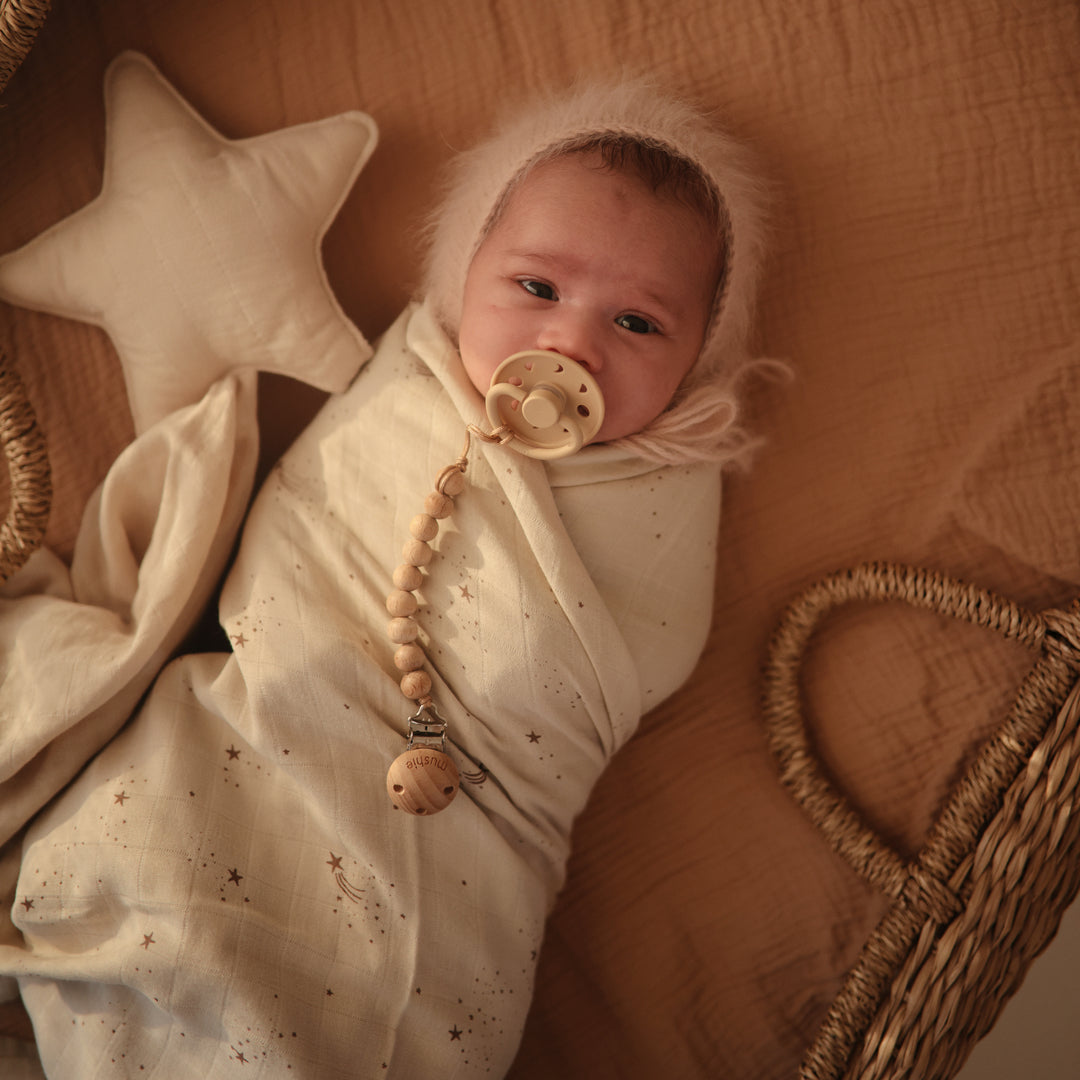 Muslin Swaddle 'Falling Stars'