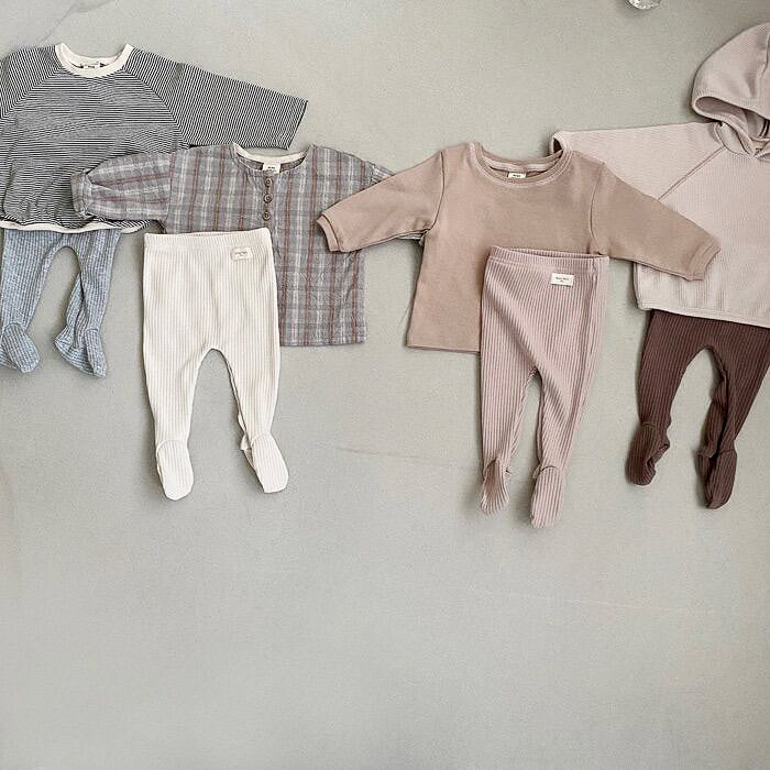 Ribbed Foot Leggings