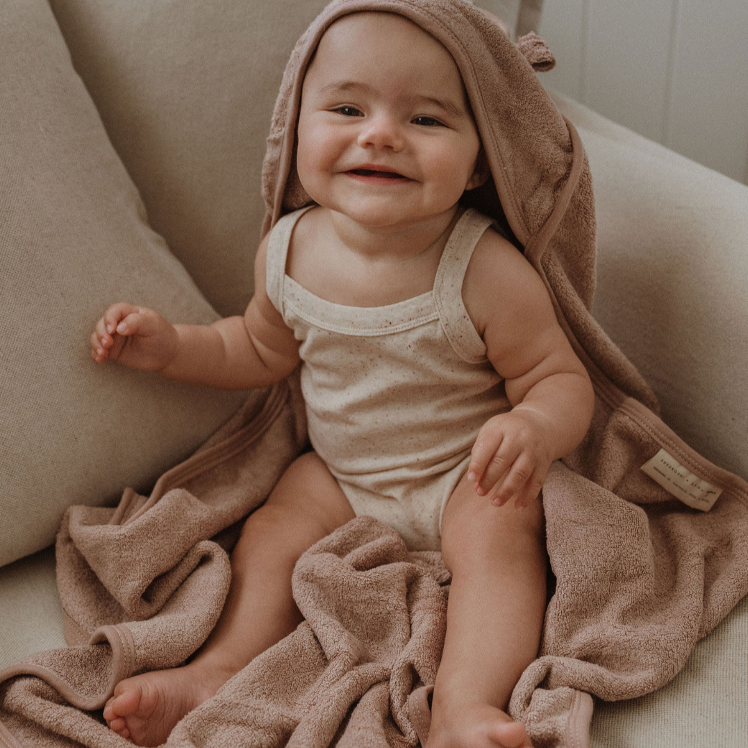 ORGANIC Tank Top Suit "Beige Speckled"