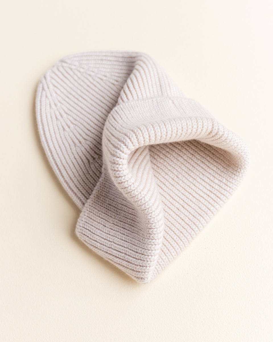 Merinowool Beanie "Fonzie Off-White"