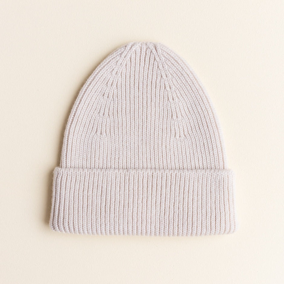 Merinowool Beanie "Fonzie Off-White"