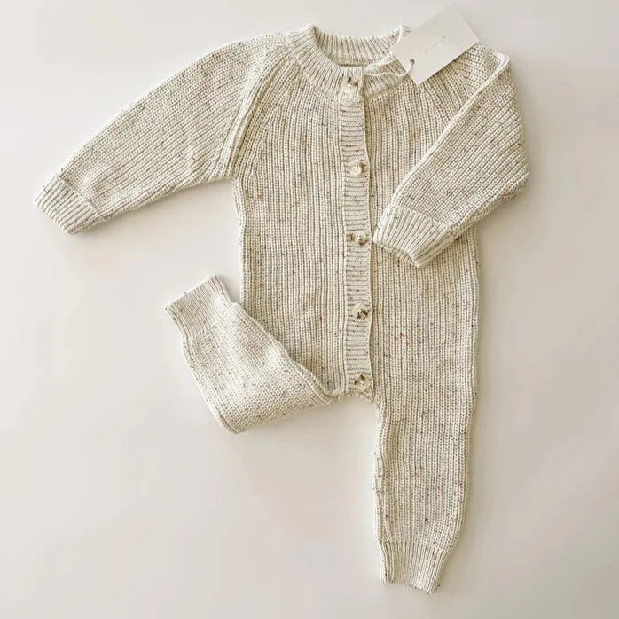 Chunky Knit Playsuit 'Sprinkle'