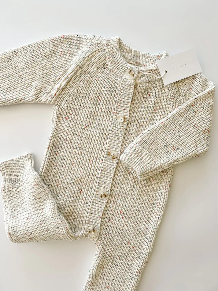 Chunky Knit Playsuit 'Sprinkle'