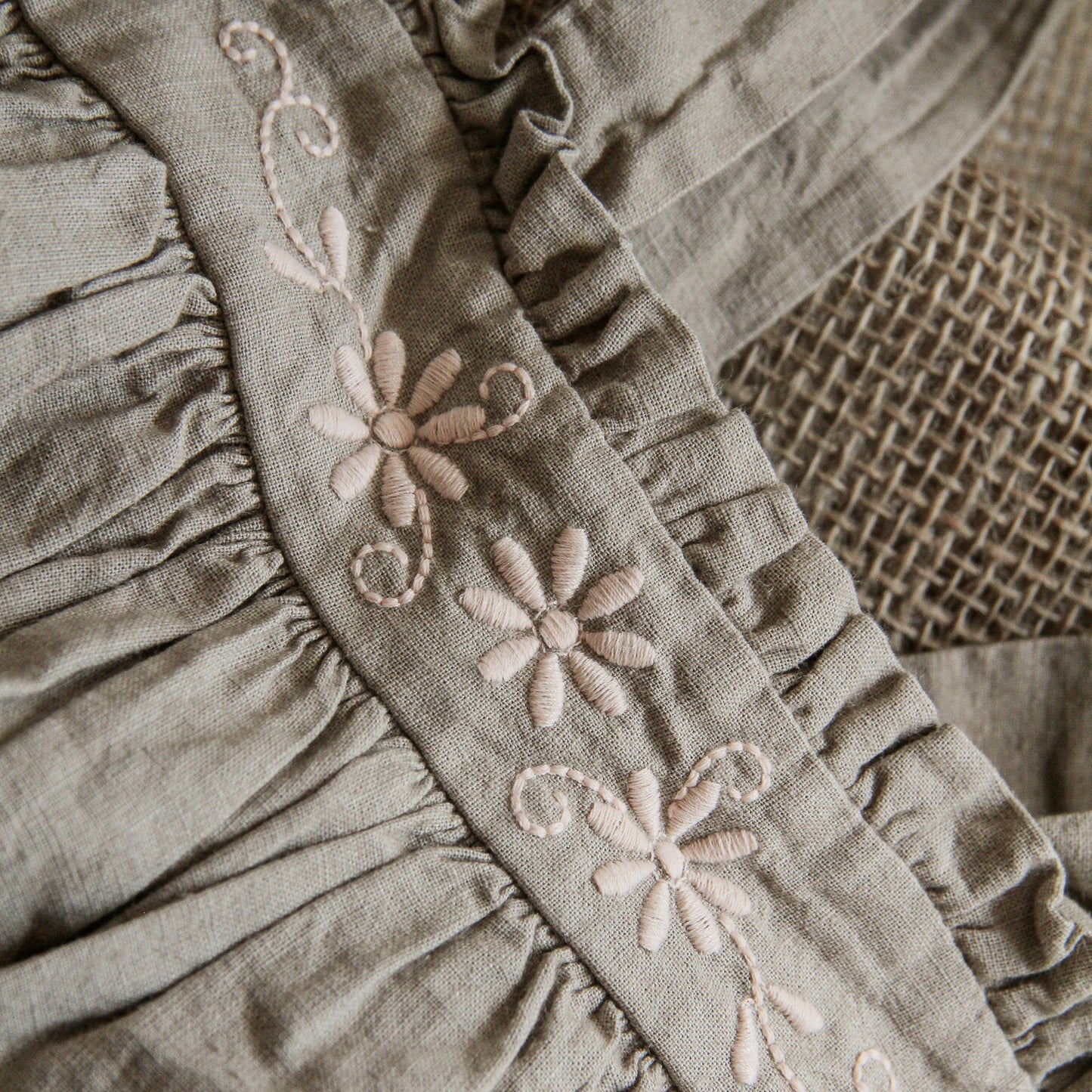 Rococo Linen Dress