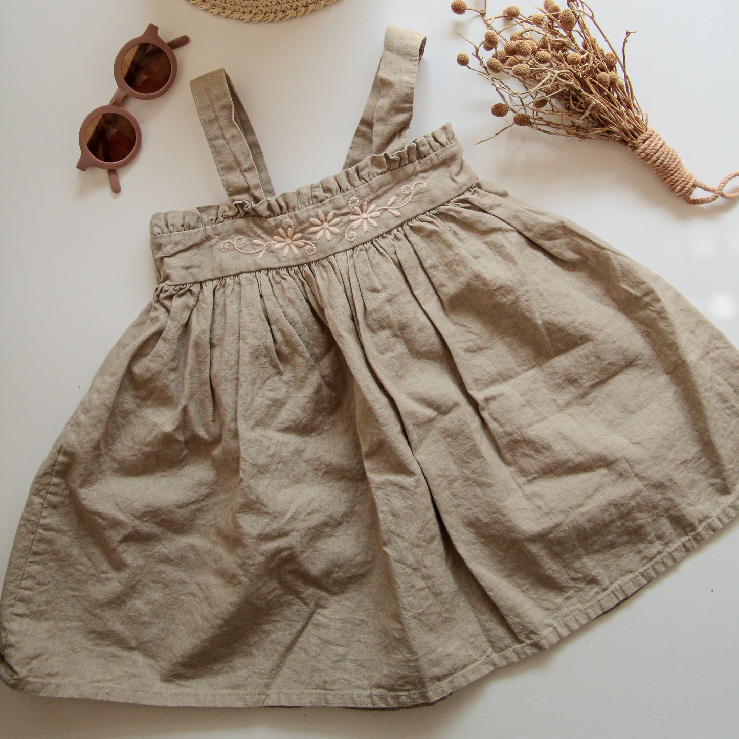 Rococo Linen Dress