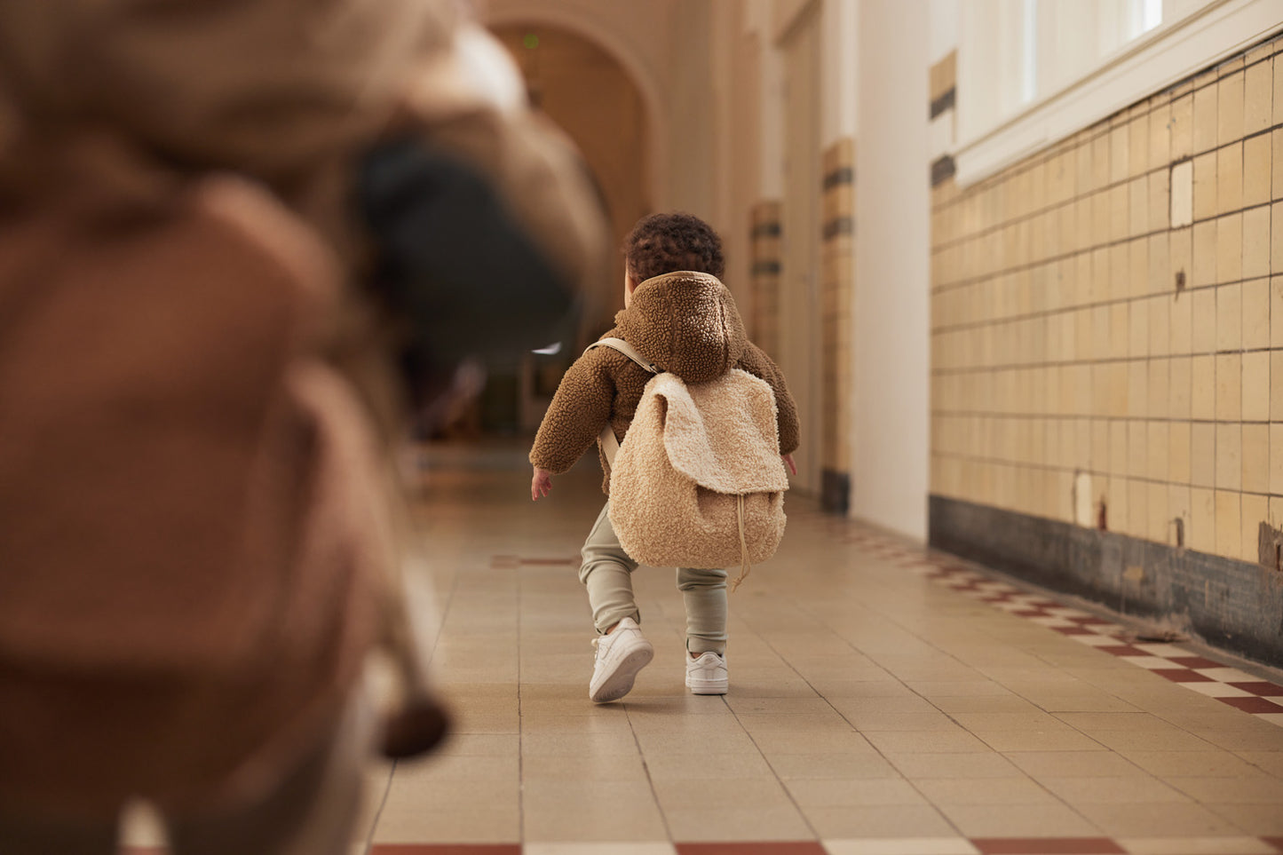 Rucksack Boucle | Biscuit