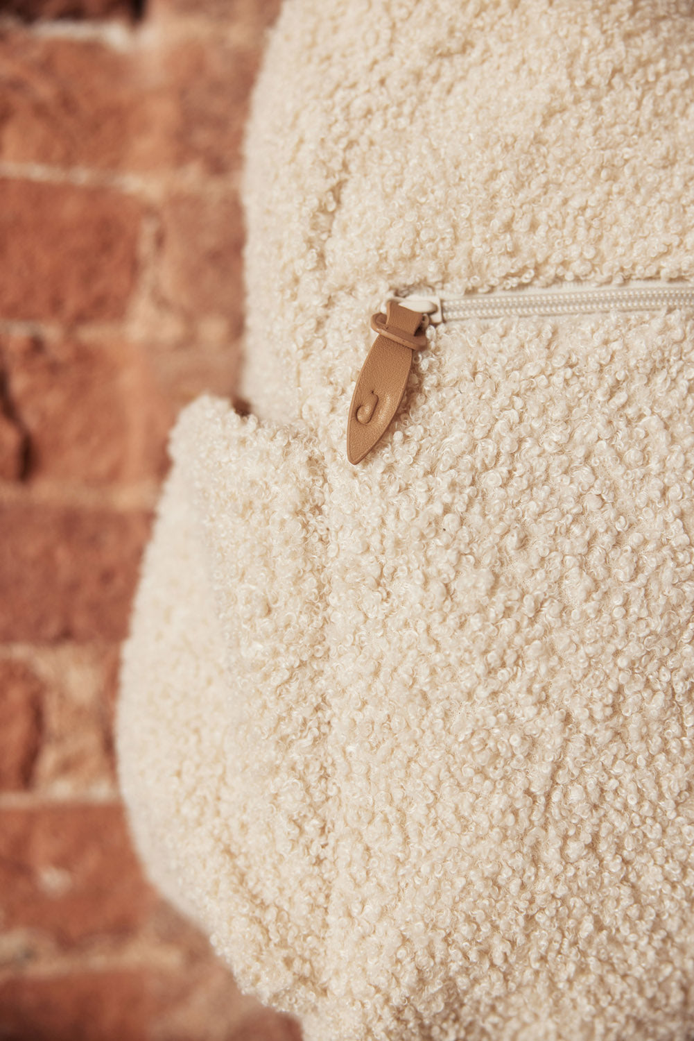 diaper backpack | Boucle Natural