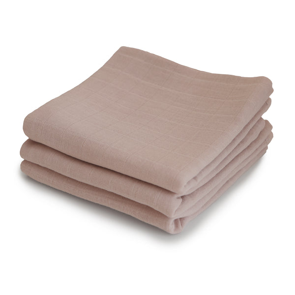 Mulltücher Muslin Cloth (3er Set) 'natural'