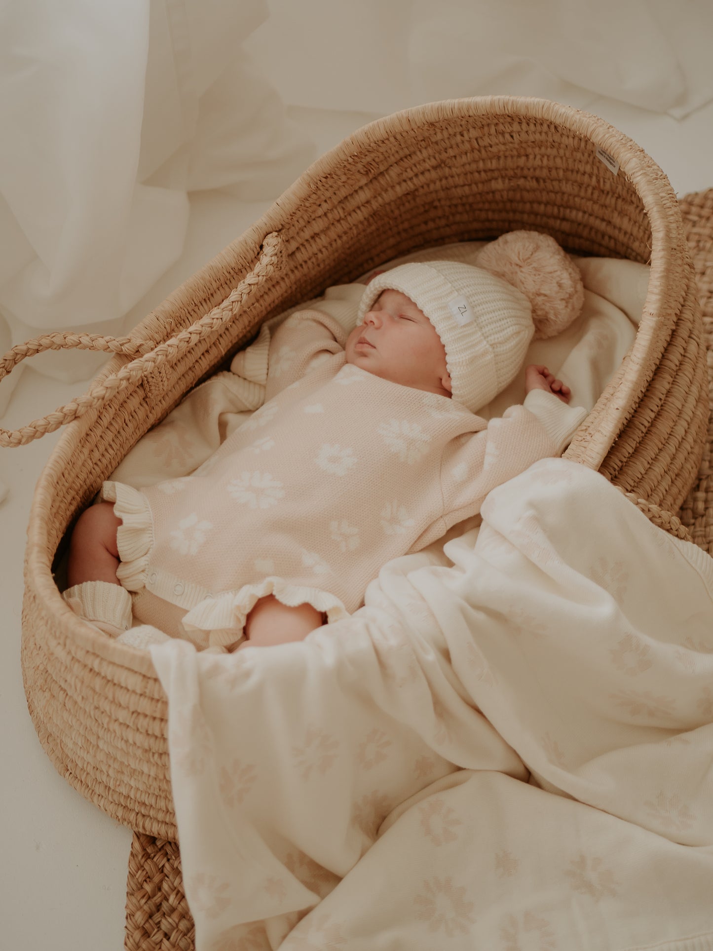 Organic Bubble Romper 'Posey'