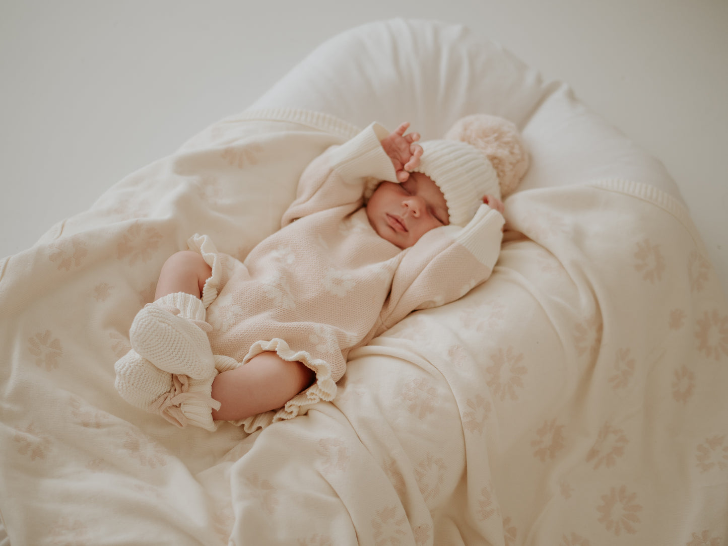 Organic Bubble Romper 'Posey'