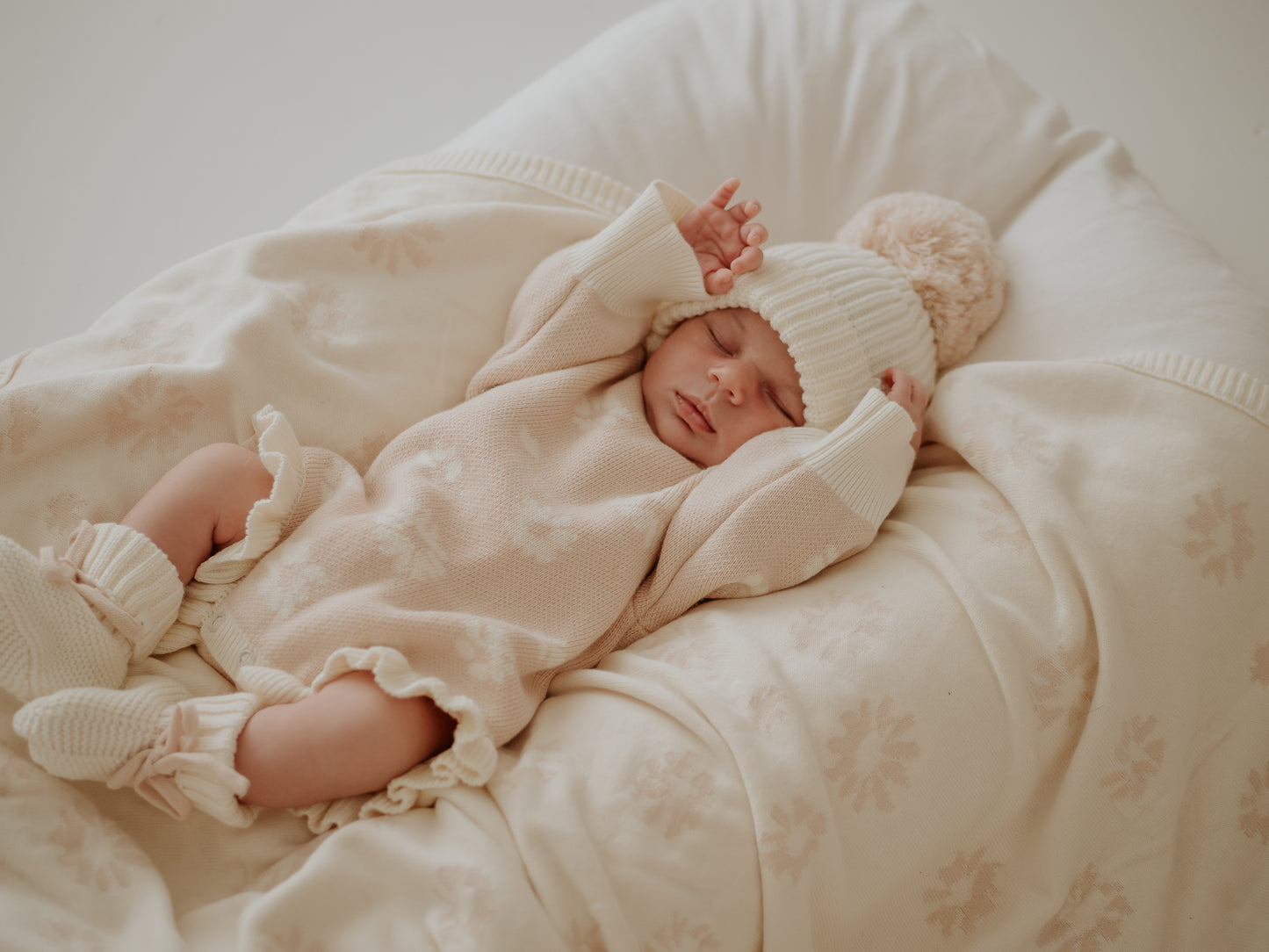 Organic Bubble Romper 'Posey'
