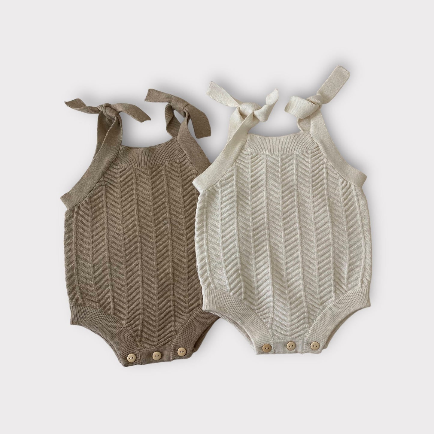 Chevron Tie Up Bodysuit | Olive Tree