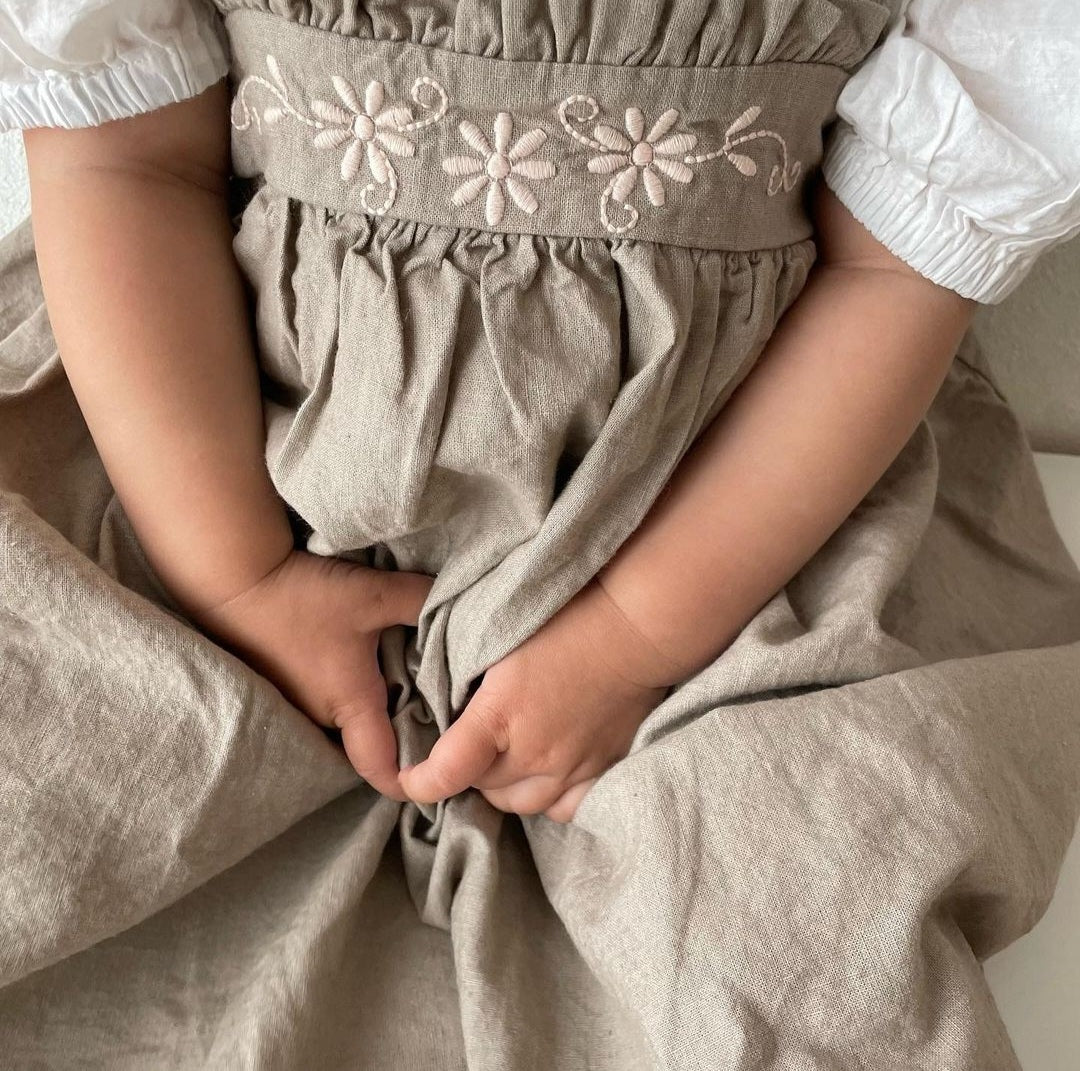 Rococo Linen Dress