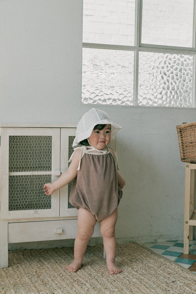 Terry Sleeveless Bodysuit