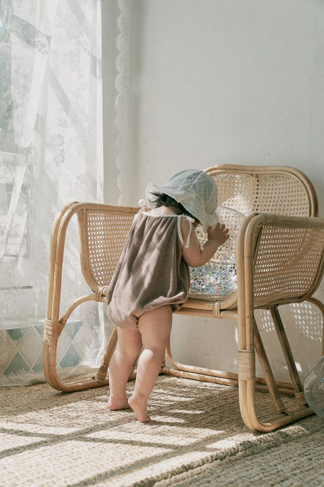 Terry Sleeveless Bodysuit