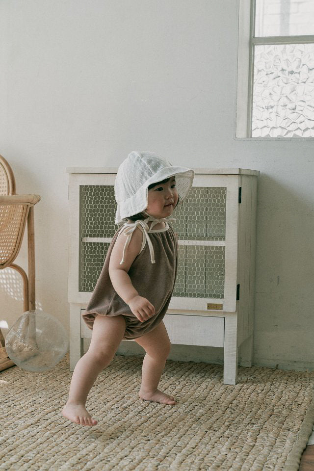 Terry Sleeveless Bodysuit