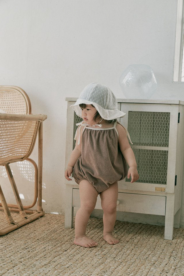 Terry Sleeveless Bodysuit