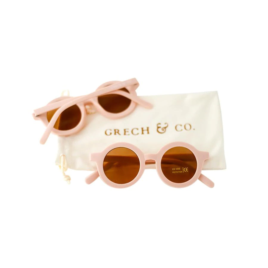 Round Sustainable Sunglass "Shell"