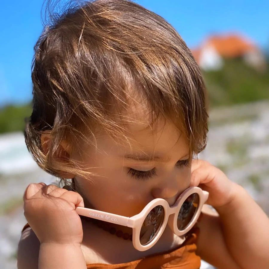 Round Sustainable Sunglass "Shell"