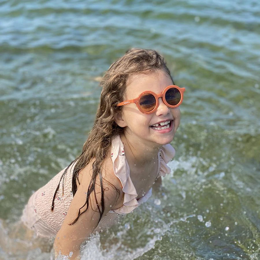Round Sustainable Sunglass "Spice"