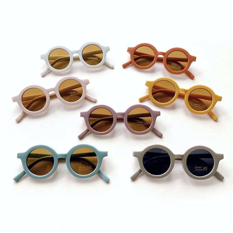 Round Sustainable Sunglass "Spice"