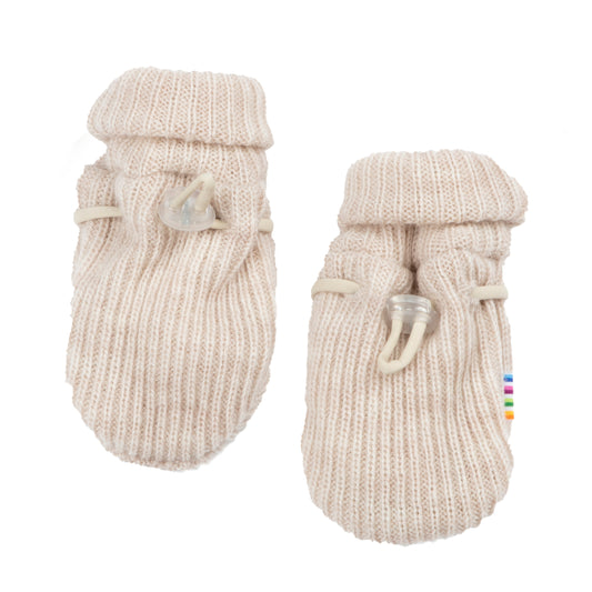 Merinowolle Fäustlinge Mittens | Creme