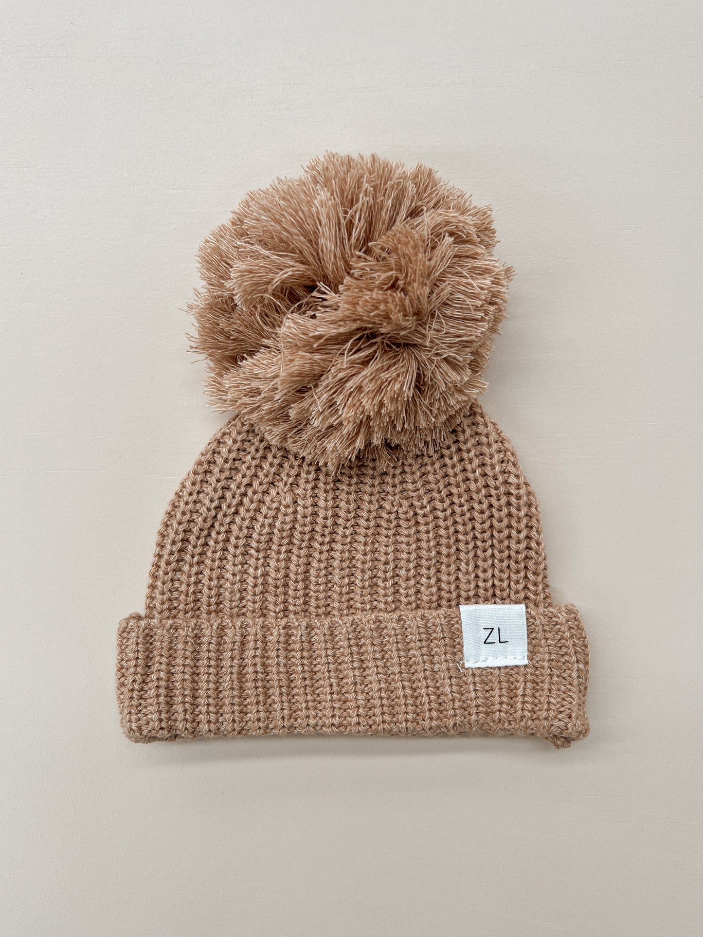 KNIT BEANIE "FAWN"