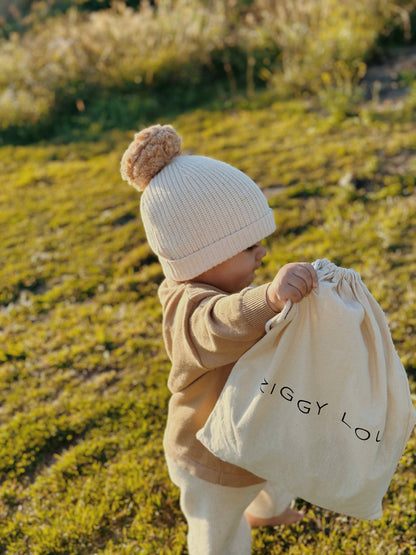KNIT BEANIE | "Biscotti Fleck"