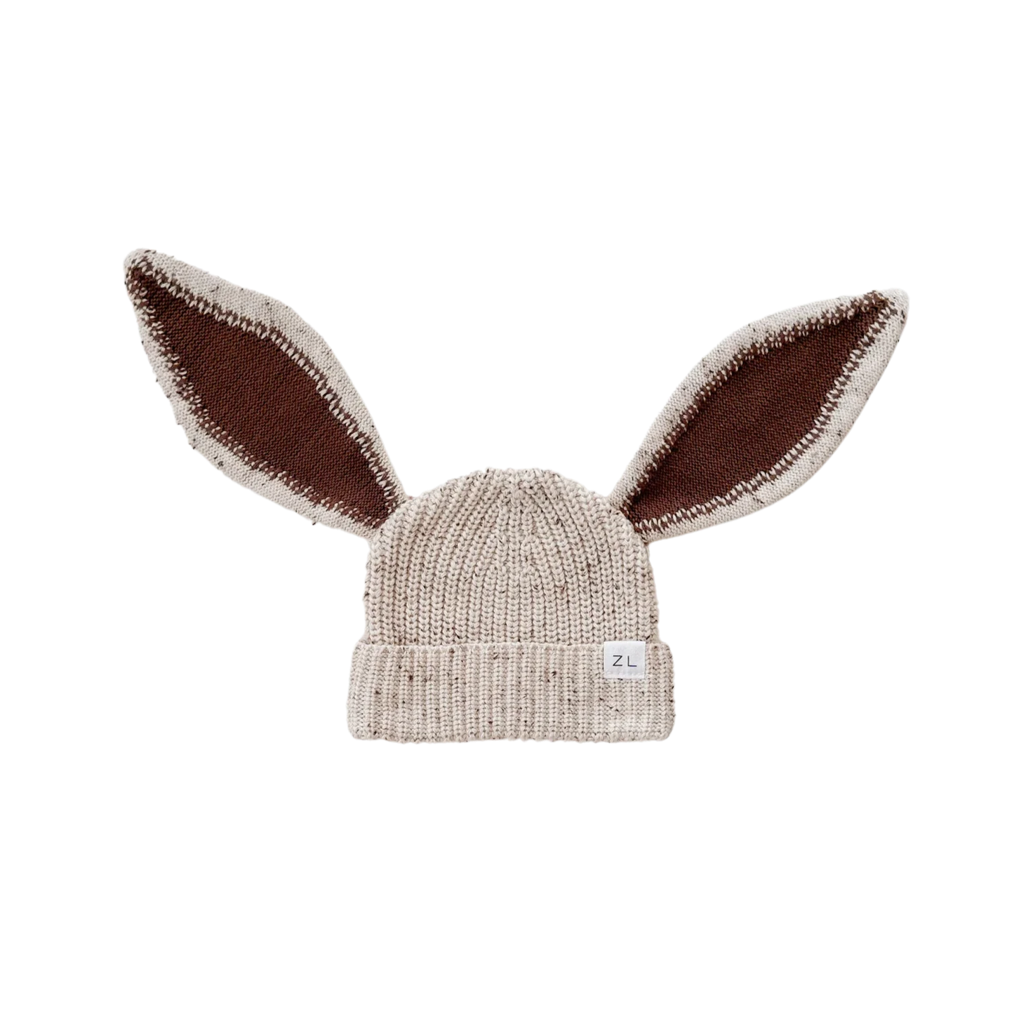 KNIT BEANIE | "Easter Cocoa Fleck"