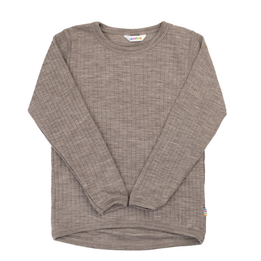 Merinowolle Langarmshirt | Sesame mel.