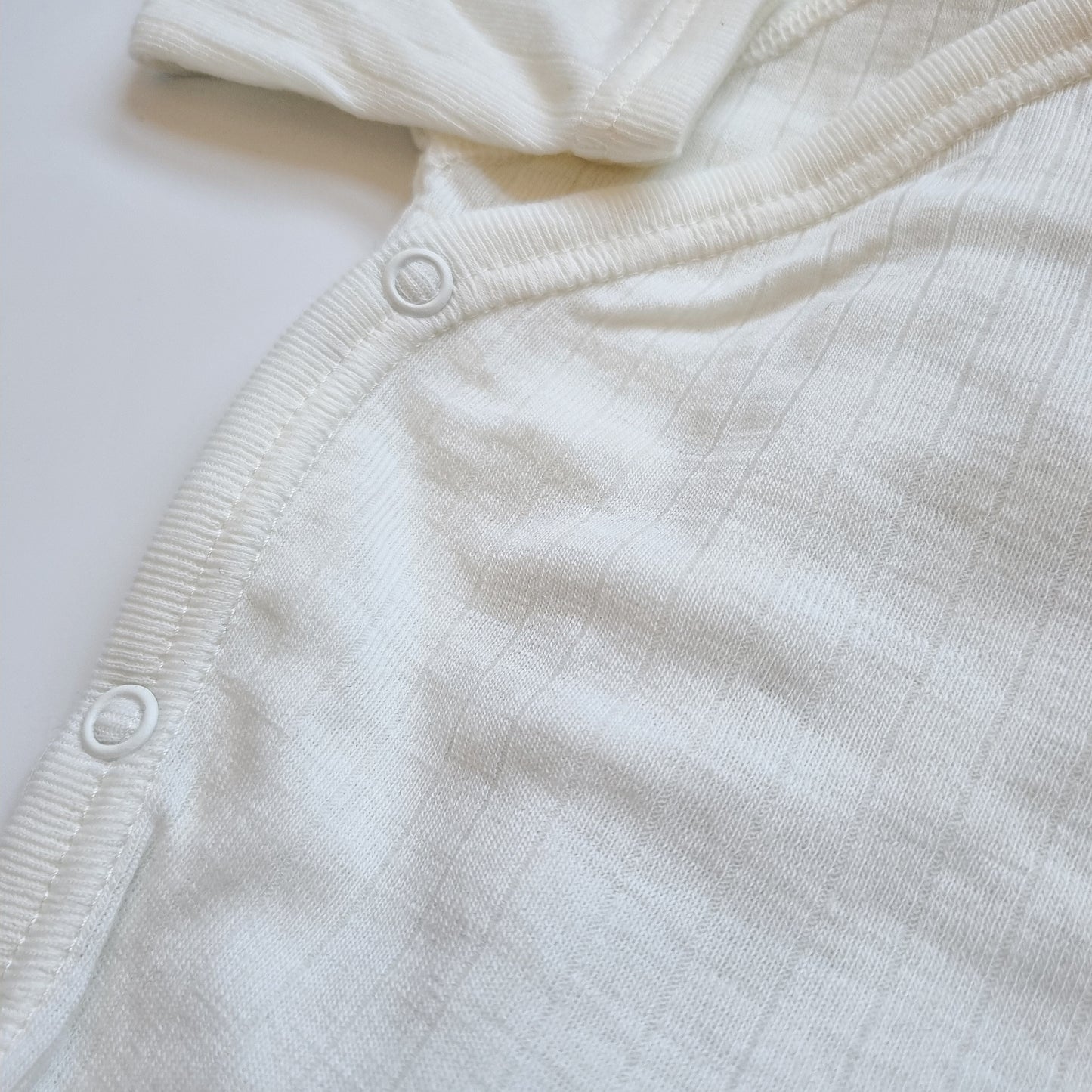 Merinowool Wrap Bodysuit | Off White