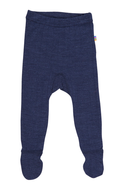 Merinowolle Seide Leggings | Navy